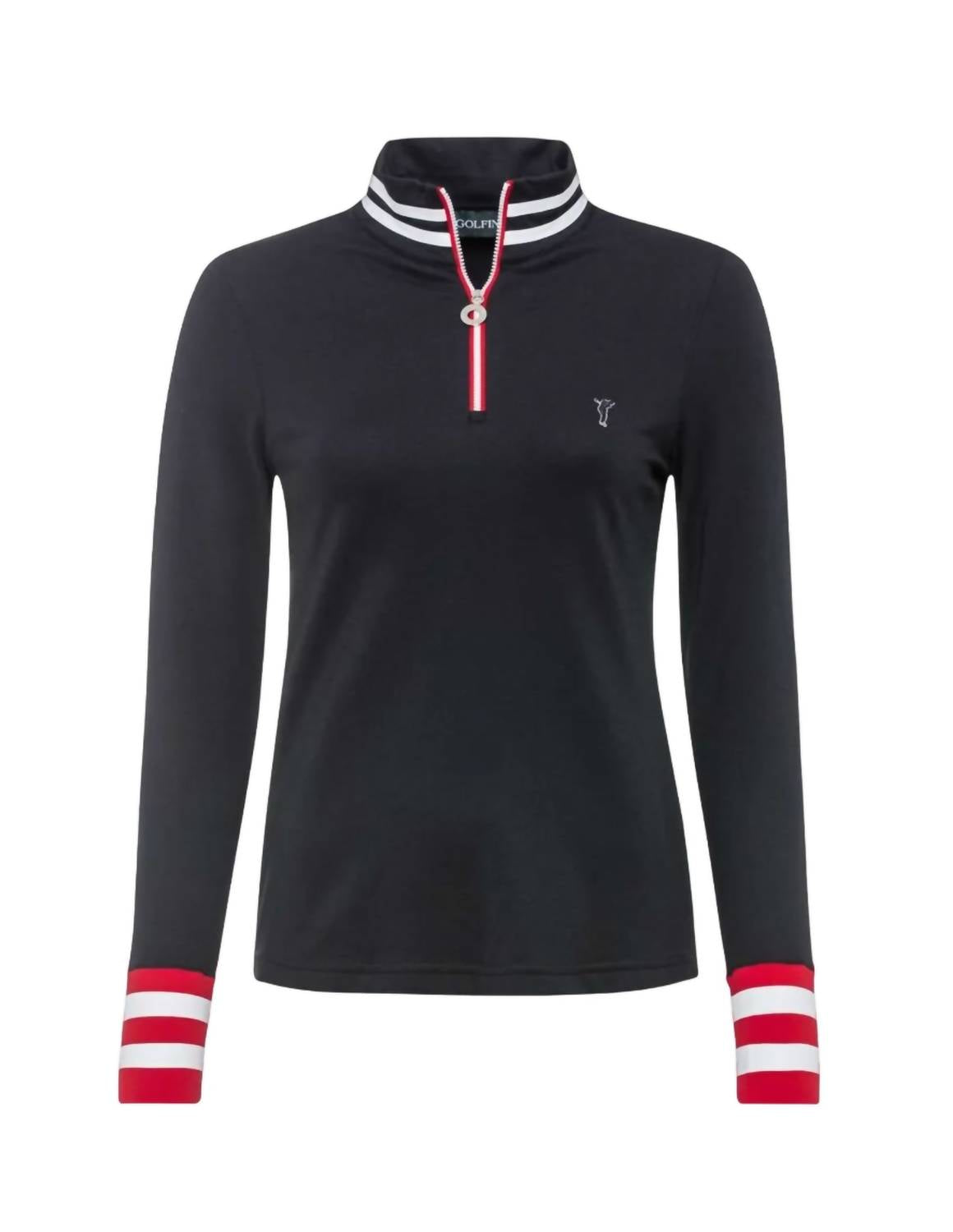 CLASSIC TRICOLOR TROYER SWEATER
