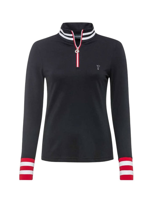 CLASSIC TRICOLOR TROYER SWEATER