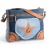 American Darling - Women's Lone Star Denim Tote Bag