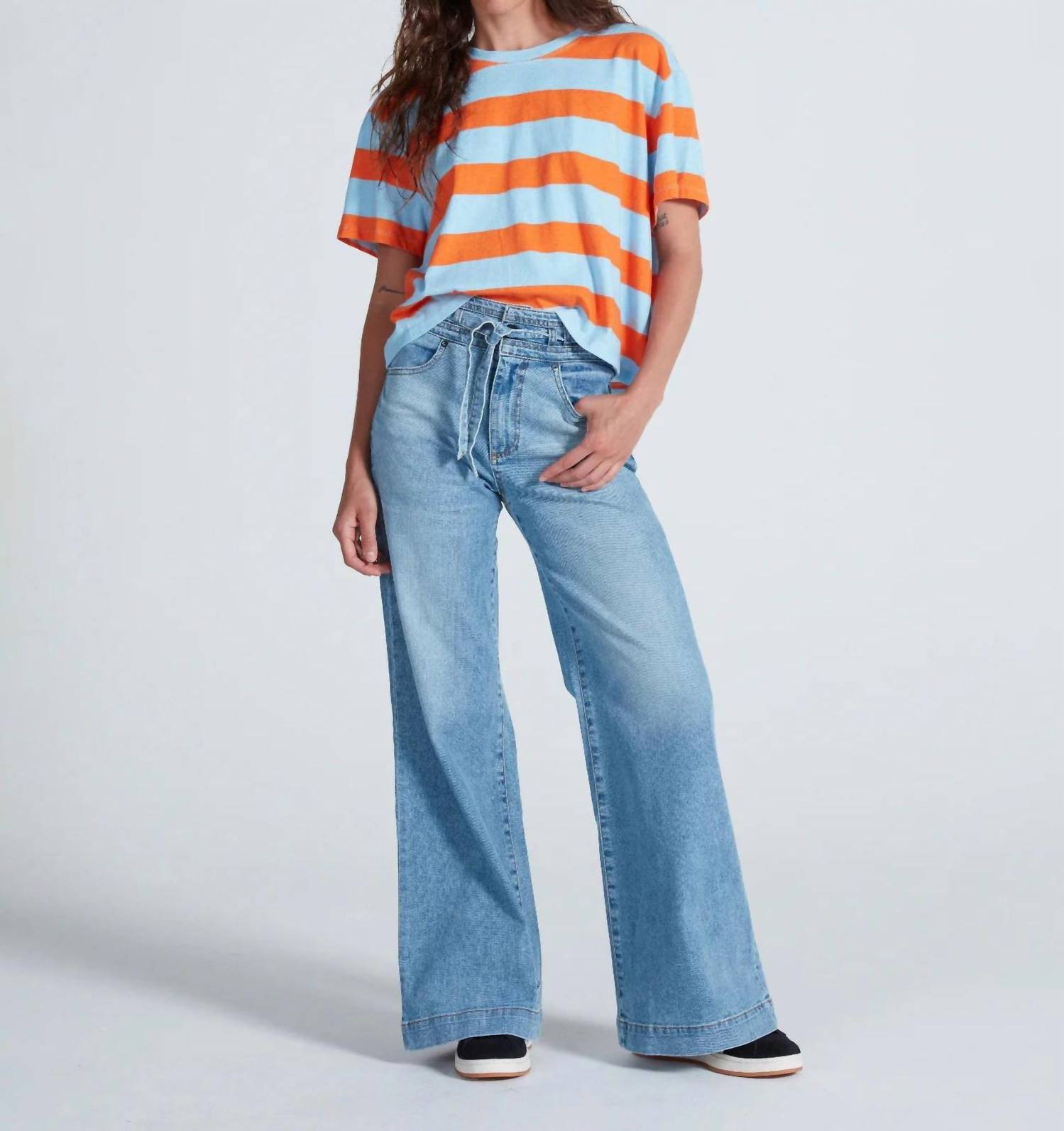 Askk Ny - Rio High Rise Wide Leg Jean