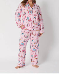Bedhead Pjs - Must Be Santa Long Sleeve Classic Stretch Jersey Pajama Set