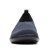 Clarks Women's Sashlyn Style Loafer in navy combi - women's flats - view 4