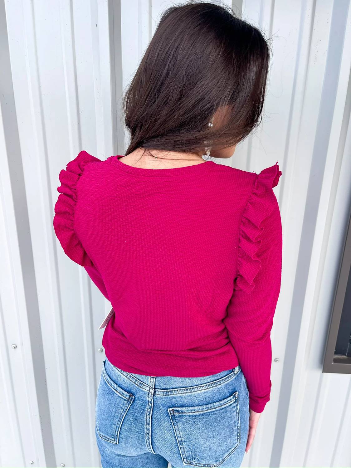Another Love - Camden Ruffle Top