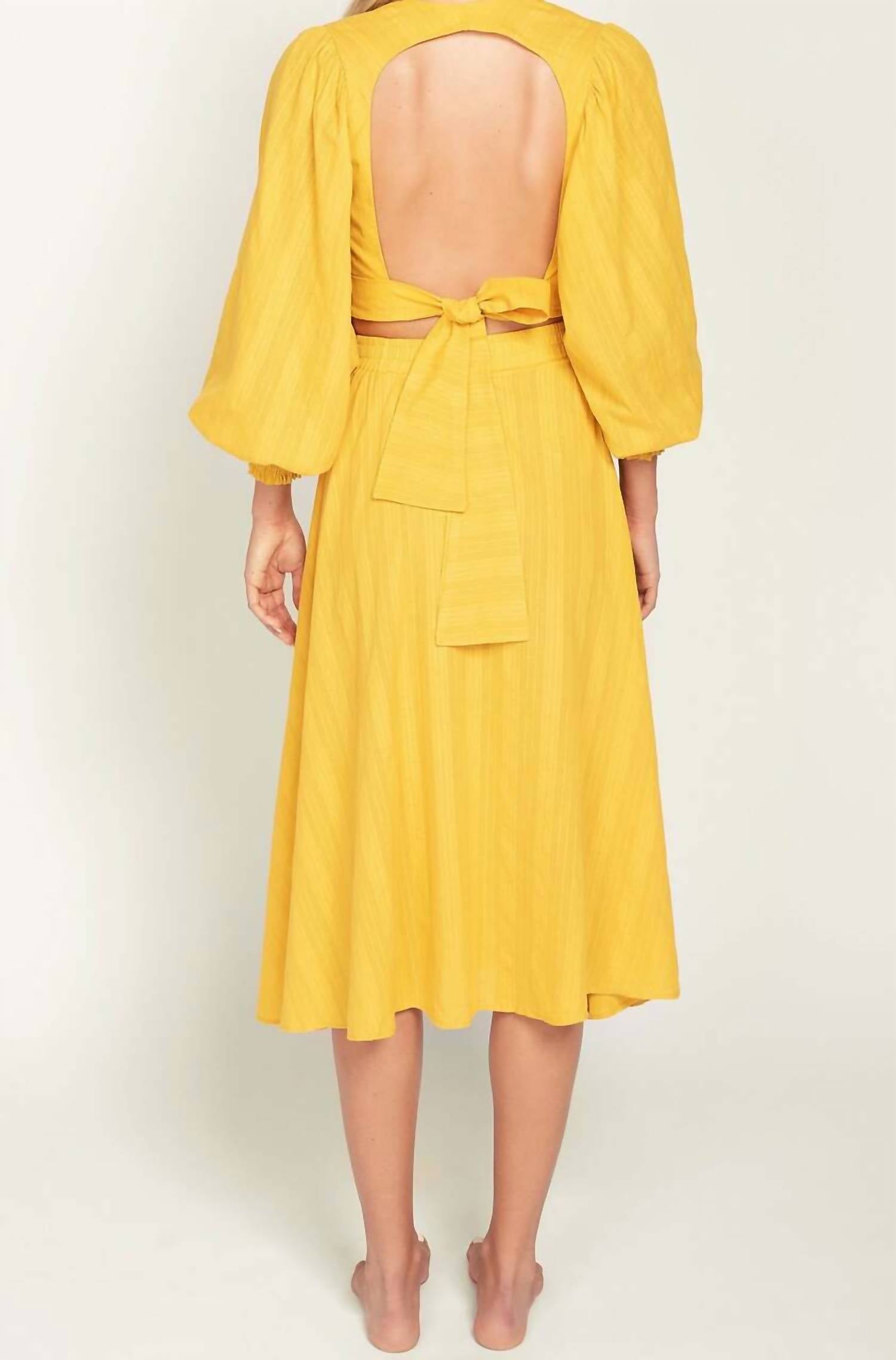 Peixoto - Paula Midi Skirt