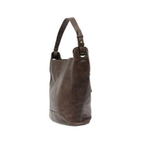 Joy Susan Women's Brielle Bucket Bag in oak - women's bag - alternate view