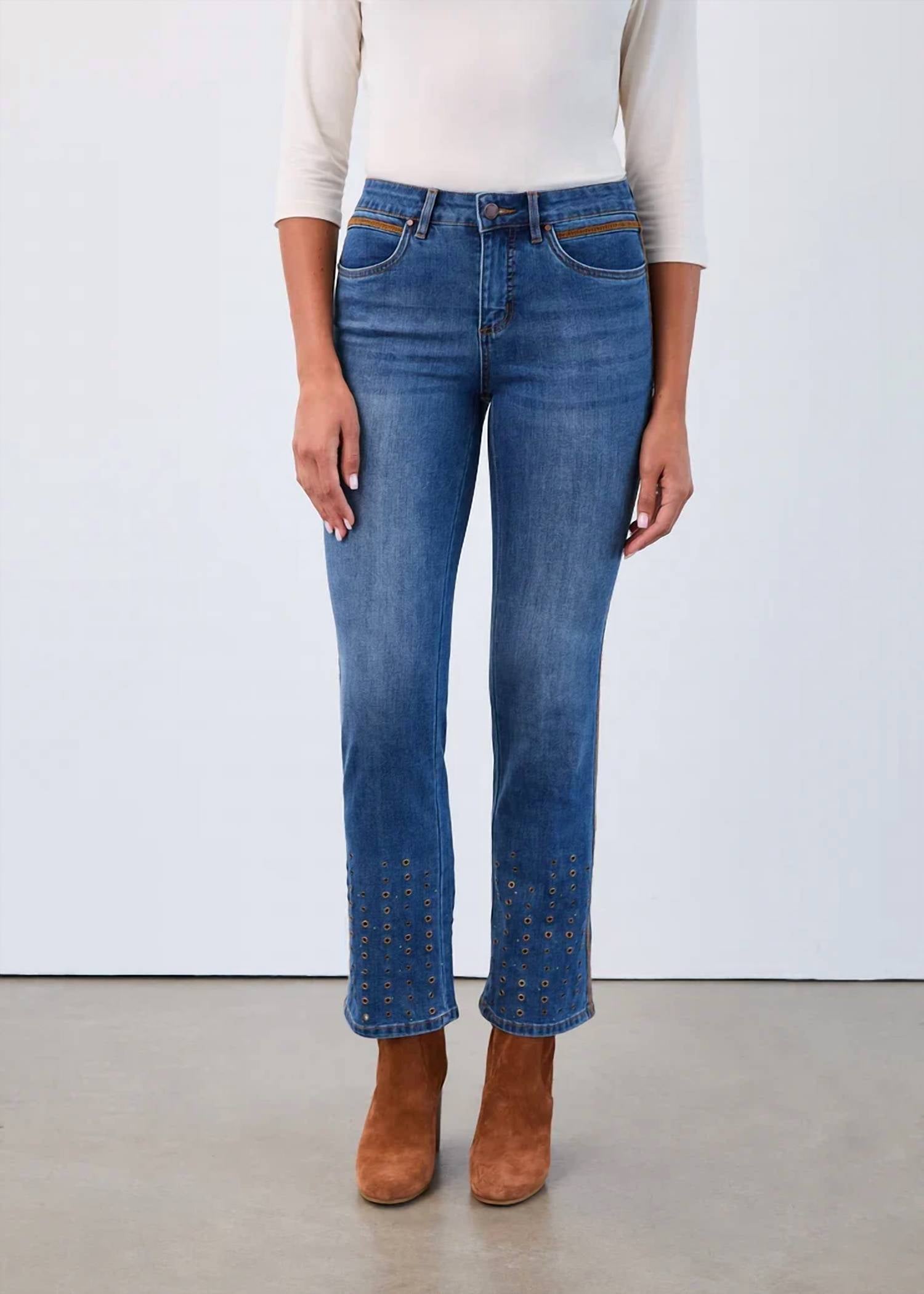 Fdj - Olivia Bootcut Denim Jeans