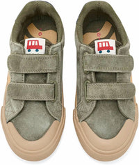 Victoria - Kid's Tribu Wide Fit Split Leather & Contrast Sneakers