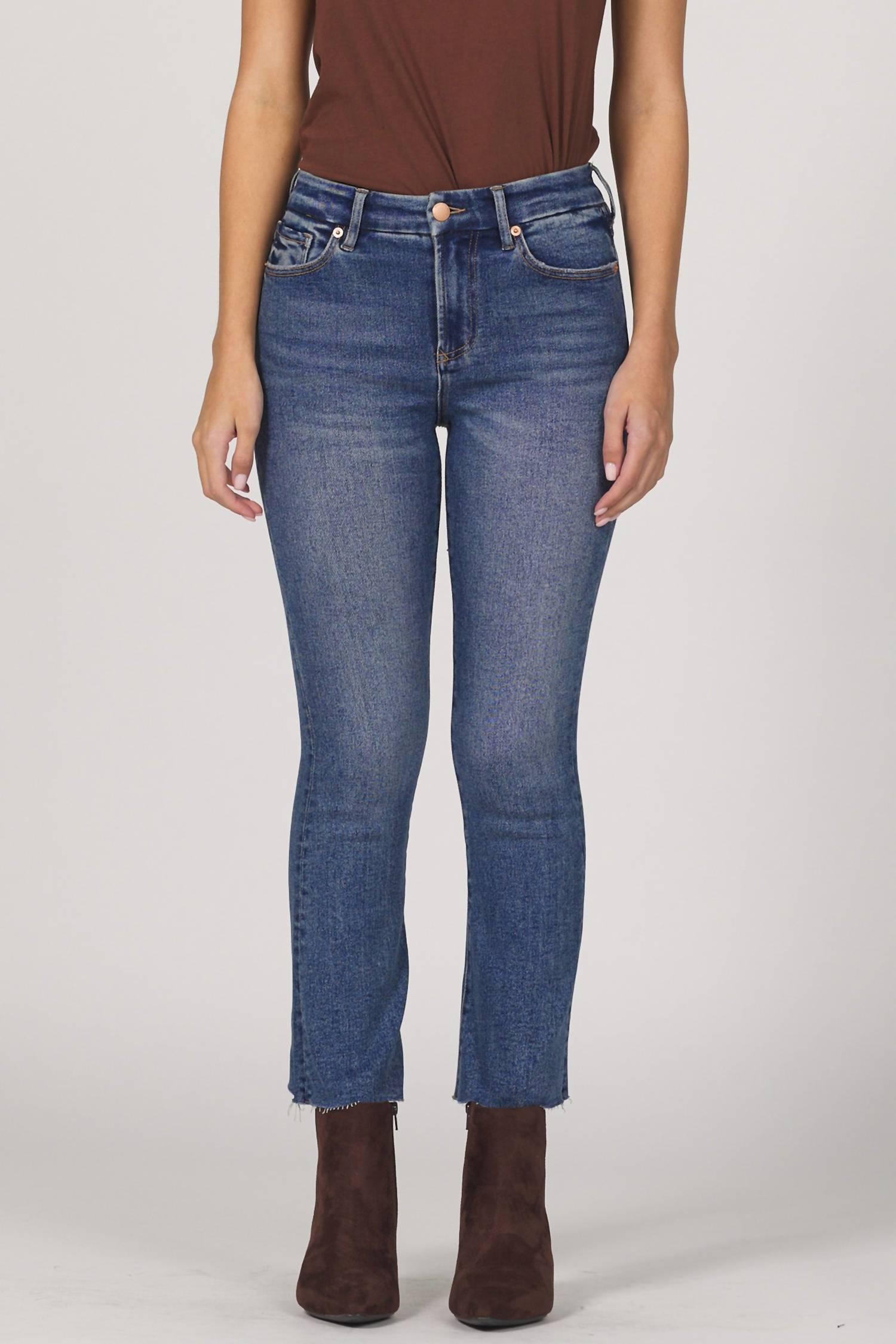 Dear John Denim - Jeanne Cropped Flare Jean