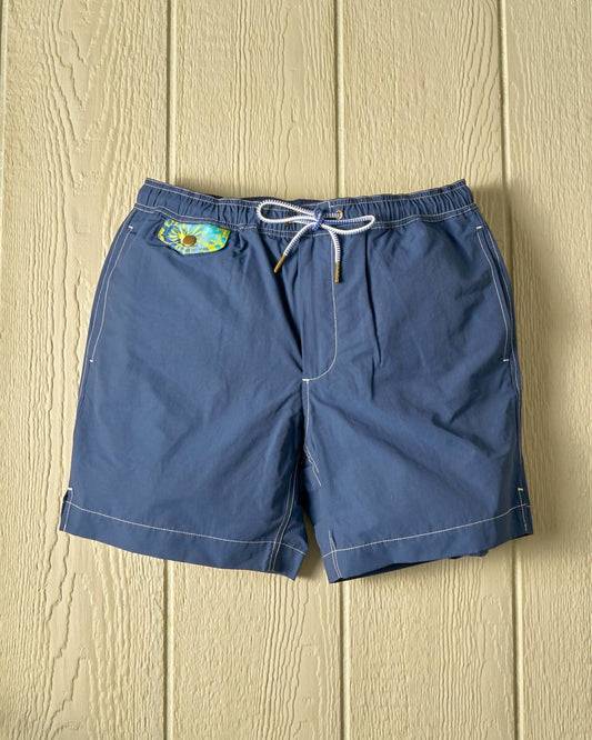 Quaker Marine Supply Co. - Men's Cove Lined Swim Trunks