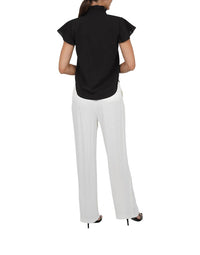 Love Token - Trixie Cascade Ruffled Sleeve Blouse