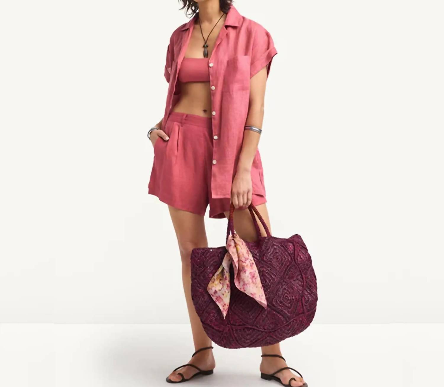 Vitamin A - Playa Pocket Blouse