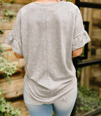 Perfect Type Pinstripe Top
