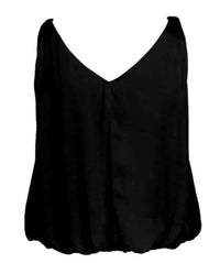 Naked Zebra - Women's Billowy Strap Accent Tank Top