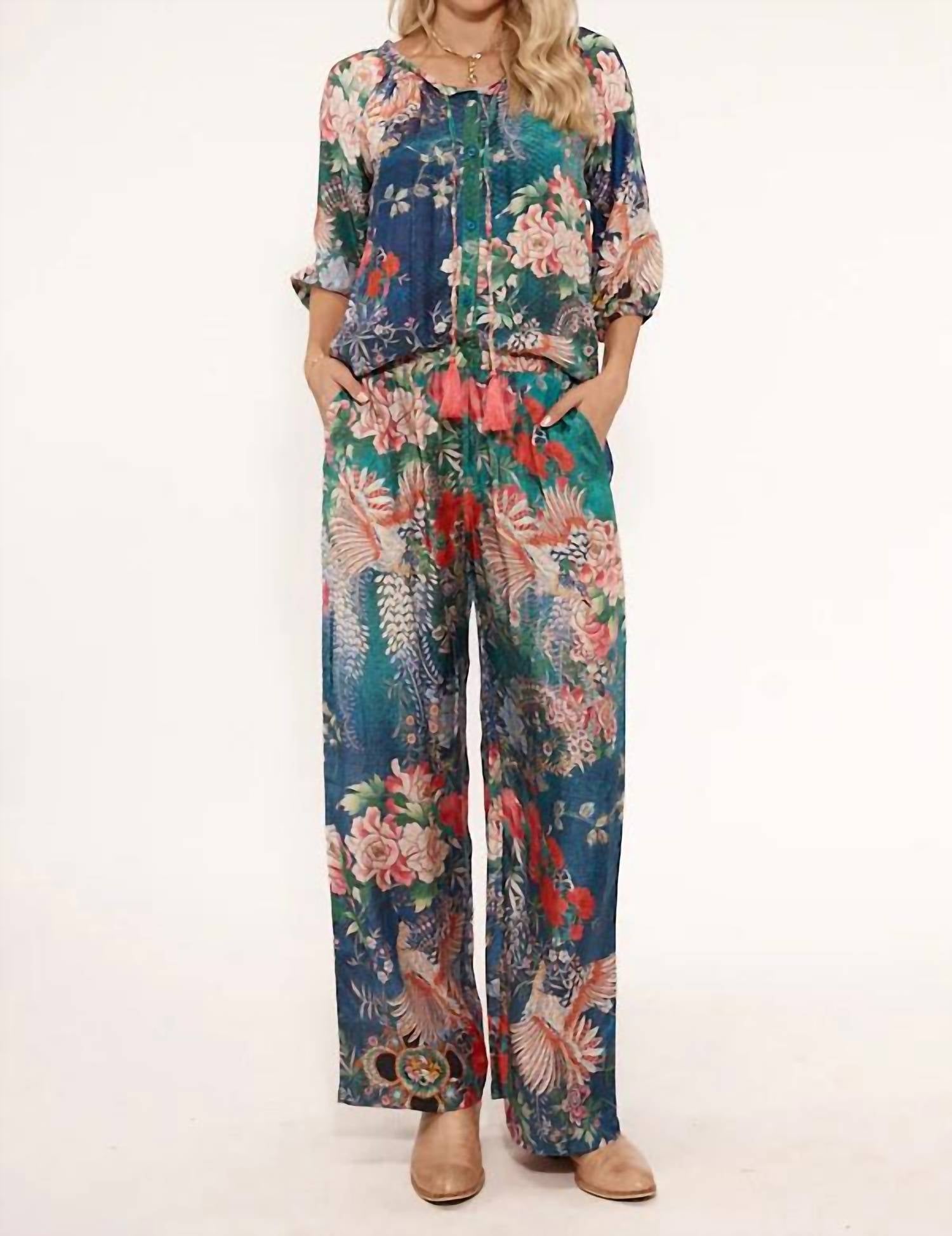 Lulalife - Wisteria Straight Leg Pant