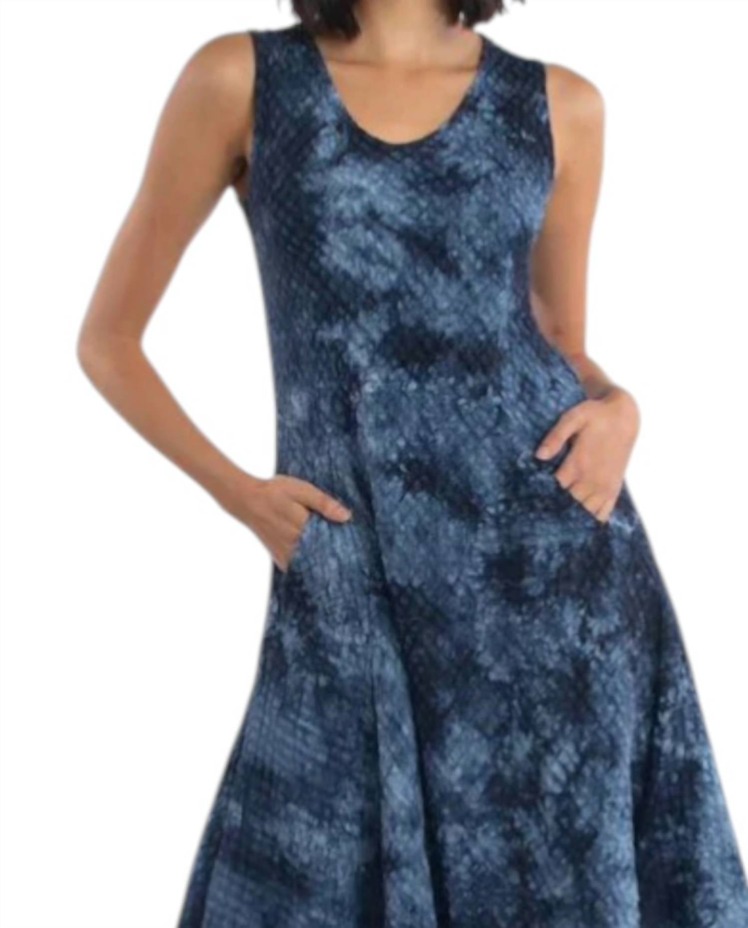 Luna Luz - Short Seersucker Dress