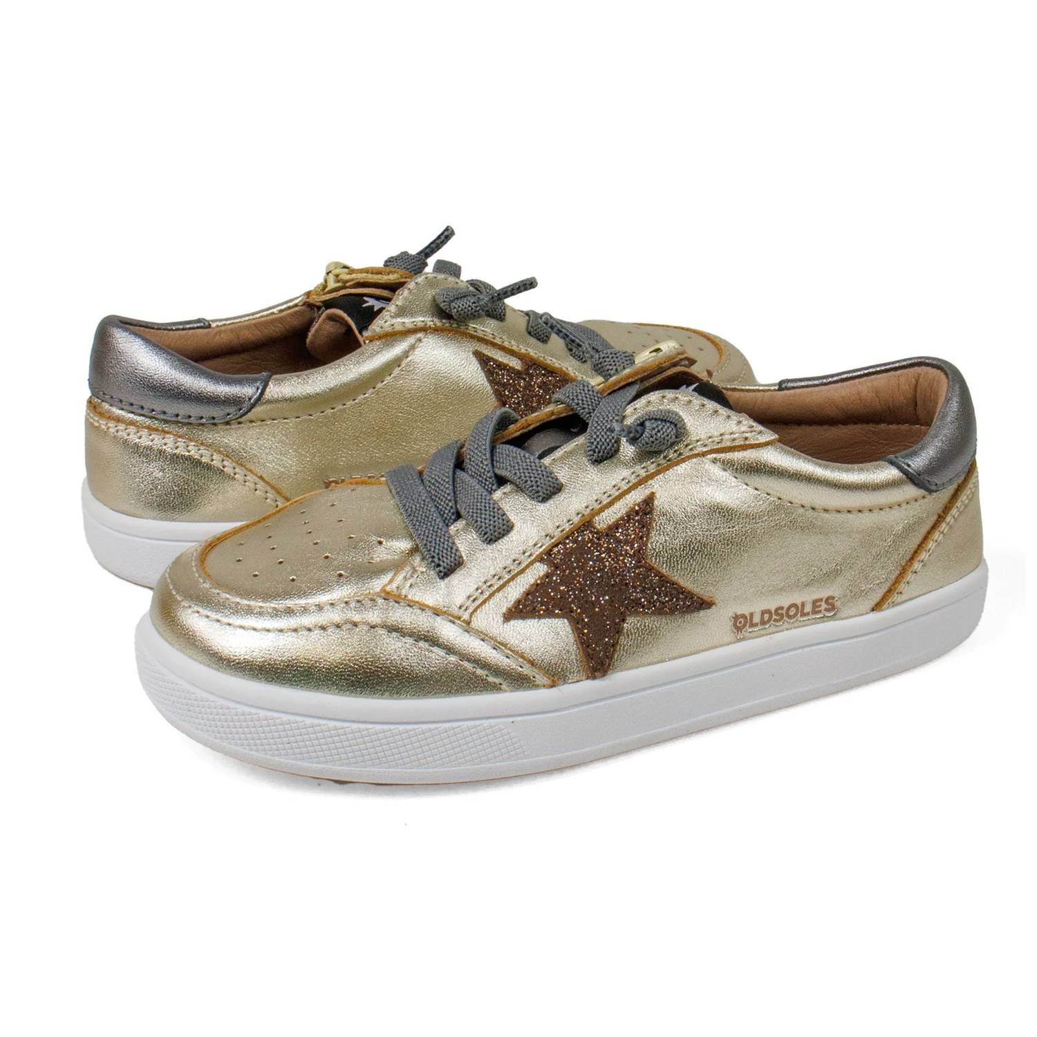 Oldsoles - Toddler's Platinum Runner Low Top Sneaker