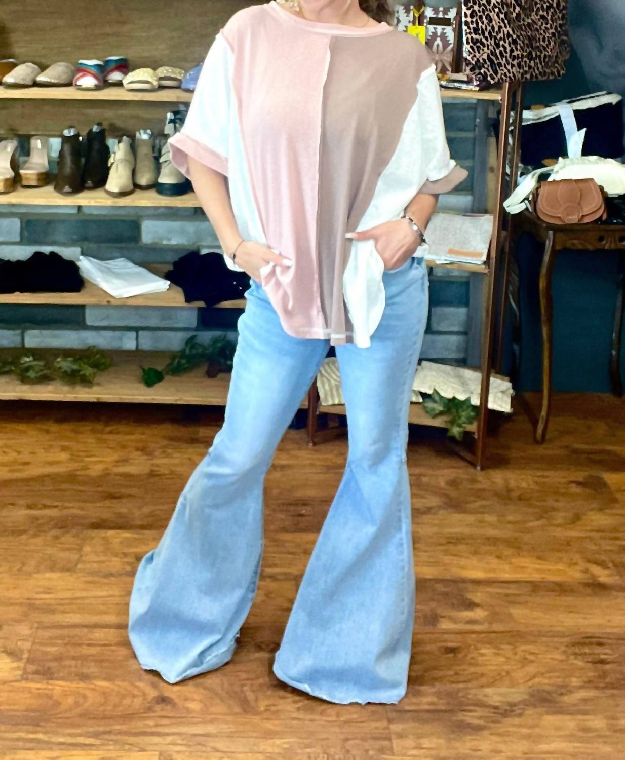 Andree By Unit - Mocha Mocha Mauve Jeans