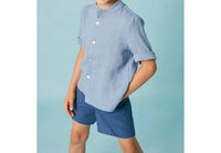 Pi And Pa - Kid's Cotton Blend Shorts Set