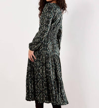 Apricot - Empire Smock Waist Tiered Dress