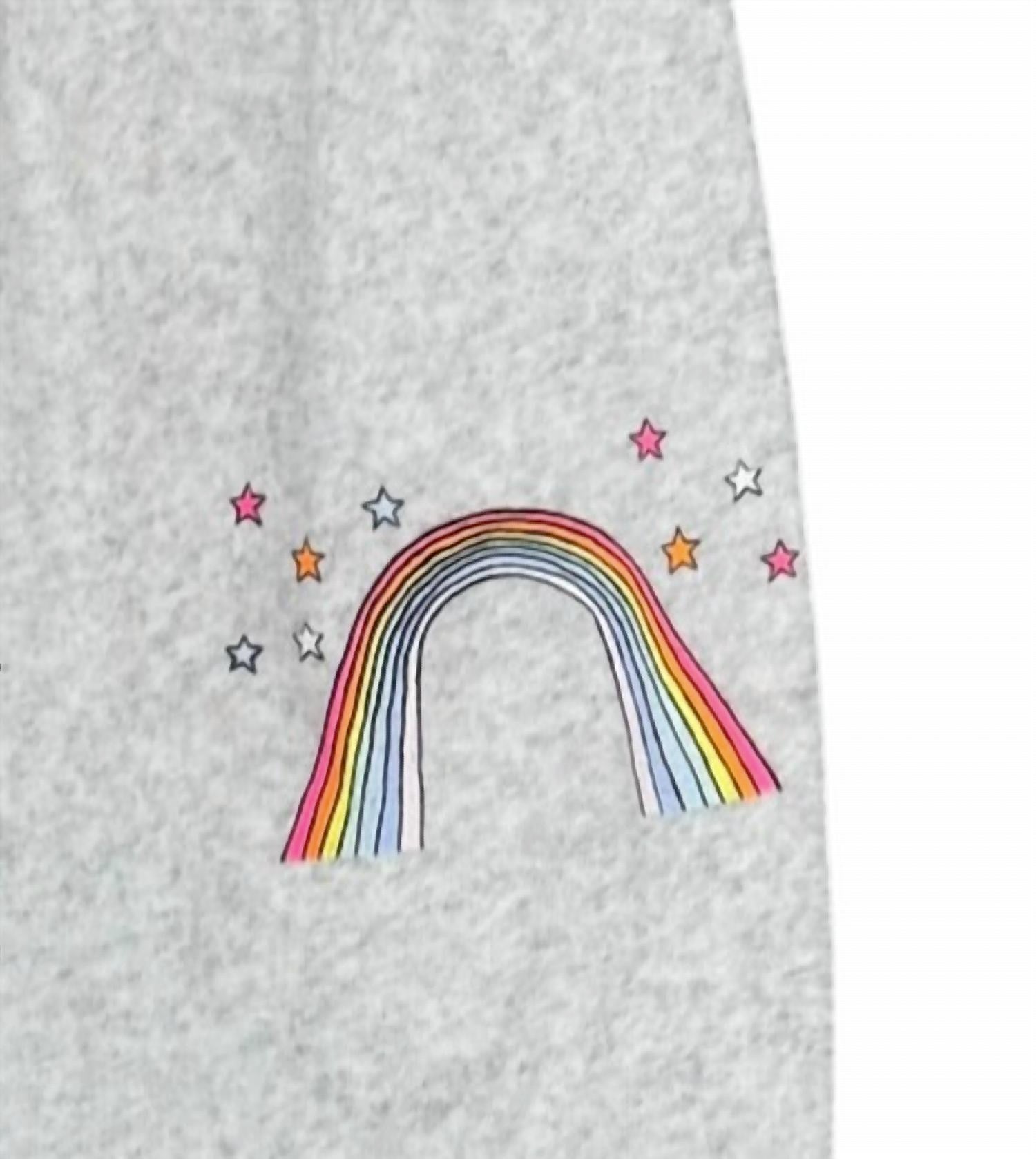 Flowers By Zoe - Girl's Rainbow Star Jogger Pants