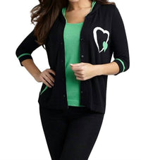 Double Heart Hooded Cardigan