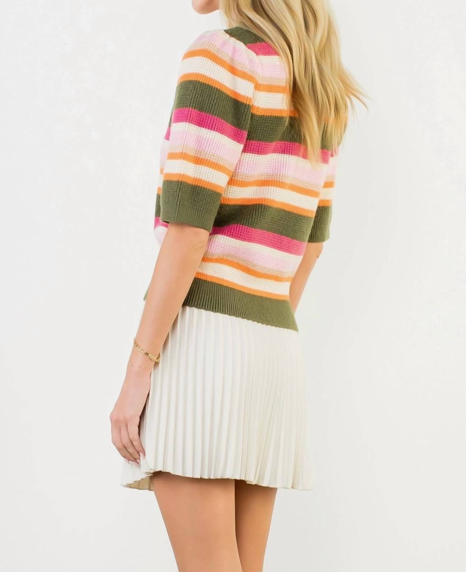 Thml - Short Sleeve Knit Top