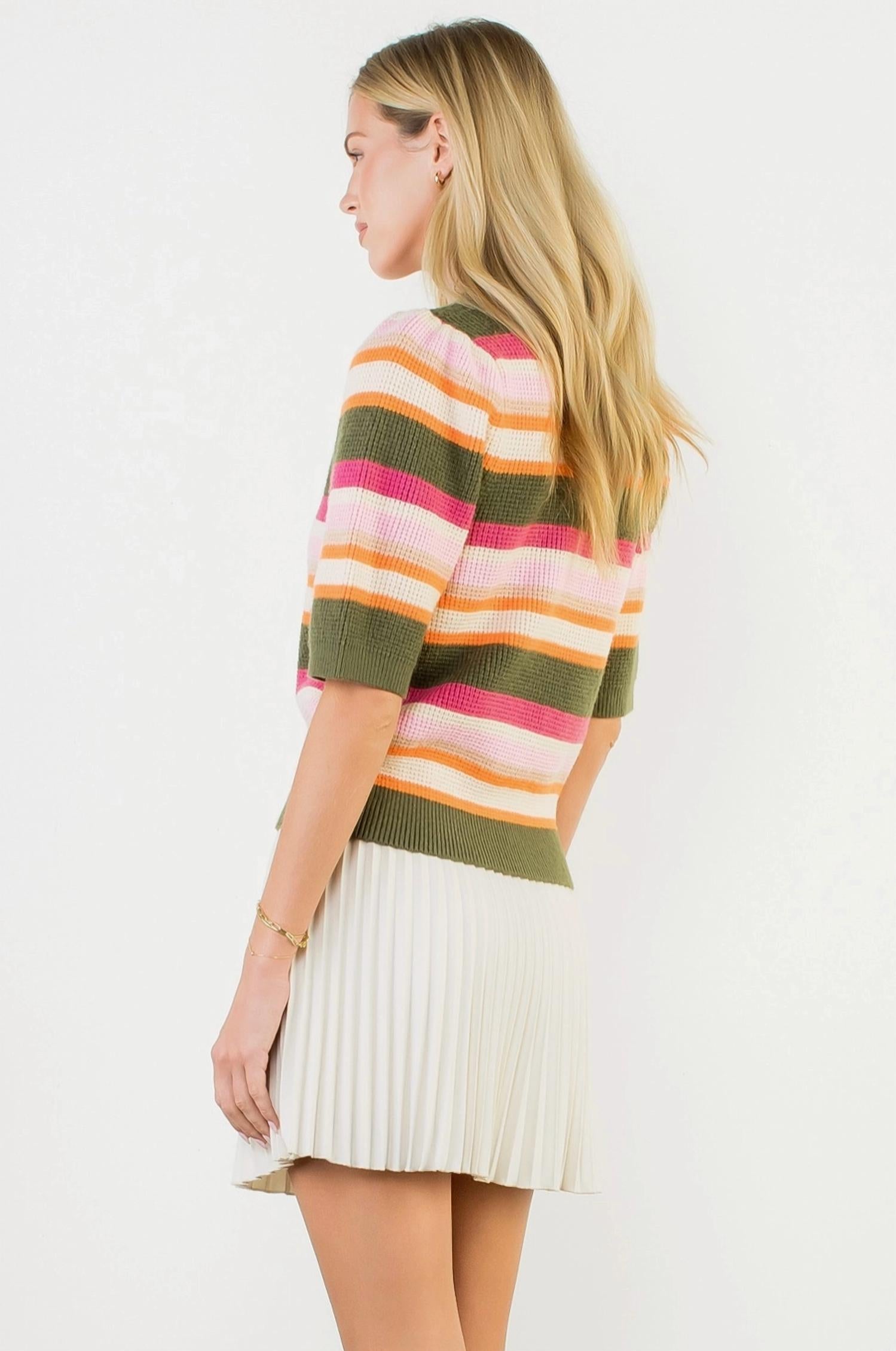 Thml - Short Sleeve Knit Top