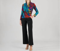 Clara Sunwoo - V-neck Draped Pleat Top