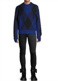 Burberry - Men's Argyle Check EKD Wool Pullover Sweater