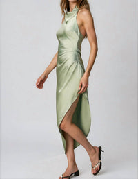 Dress Forum - Eliza Halter Asymmetrical Dress