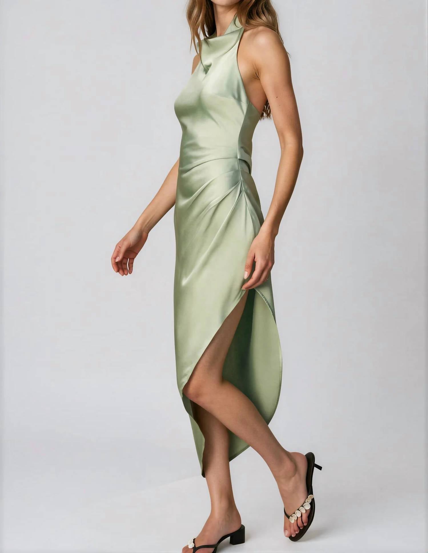 Dress Forum - Eliza Halter Asymmetrical Dress