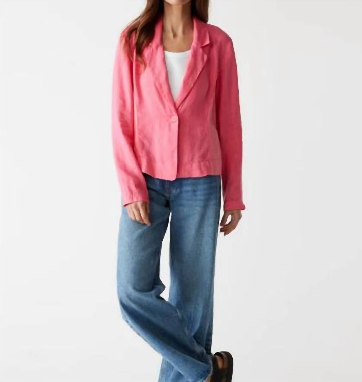 Michael Stars - Pearson Ribbed Mixed Blazer