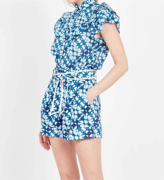 Suncoo - Flutter Sleeve Blouse