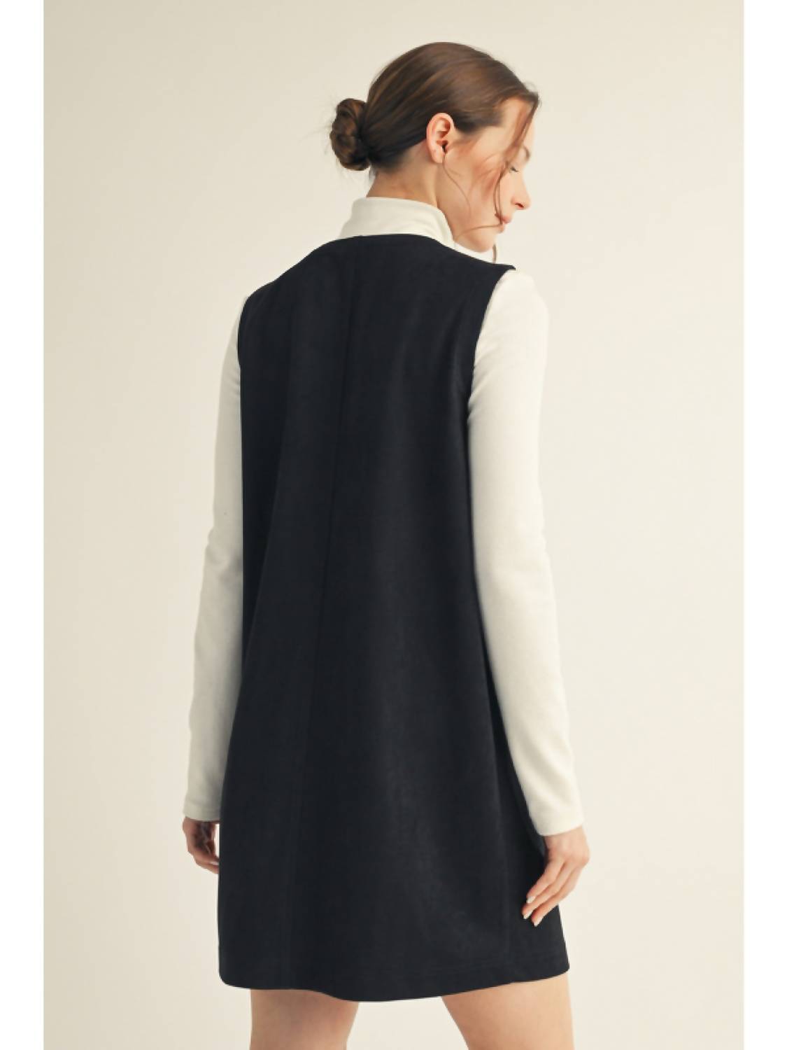 Jodifl - Sweet As Can Be Suede Shift Dress