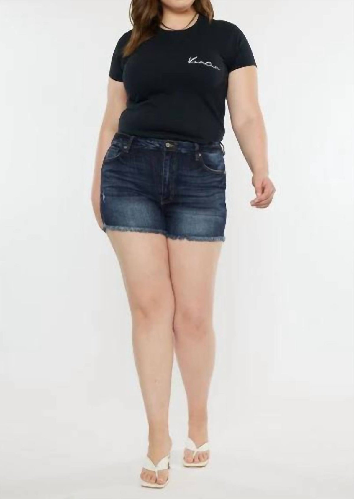 Kancan - Sammi High Rise Plus Shorts