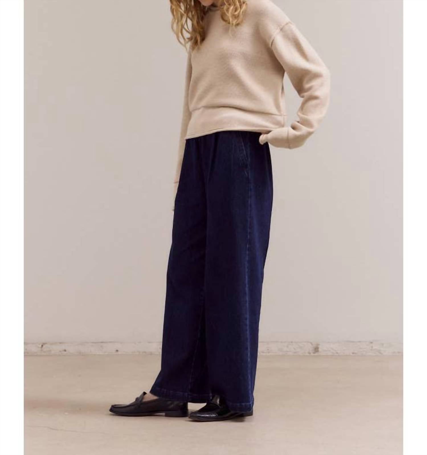 Grade & Gather - Rolled Edge Detail Long Sleeve Top