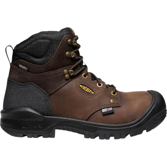 Keen - Men's Independence 6" Leather Waterproof Soft Toe Work Boots