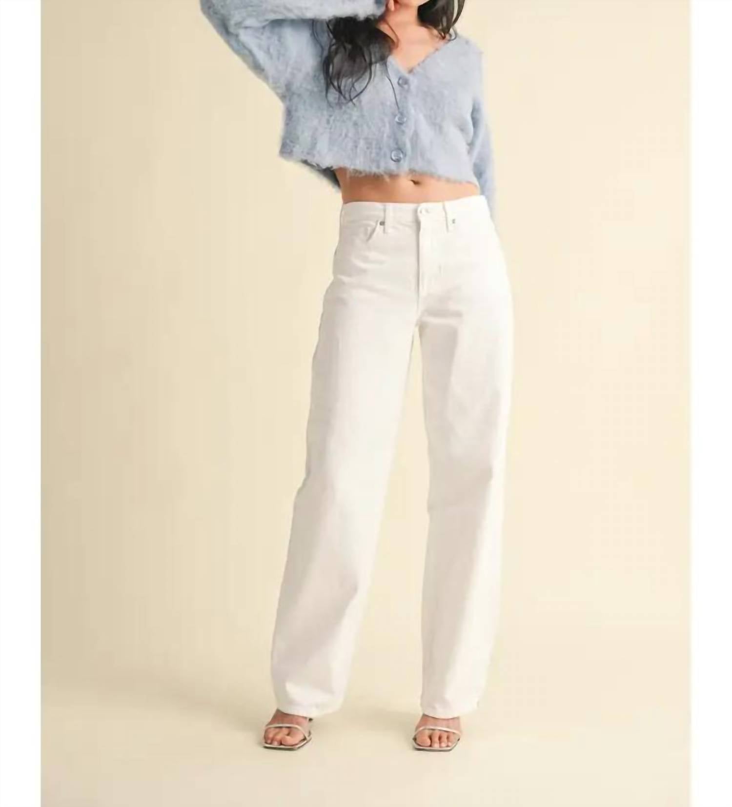 Just Black Denim - Relaxed Straight Jeans