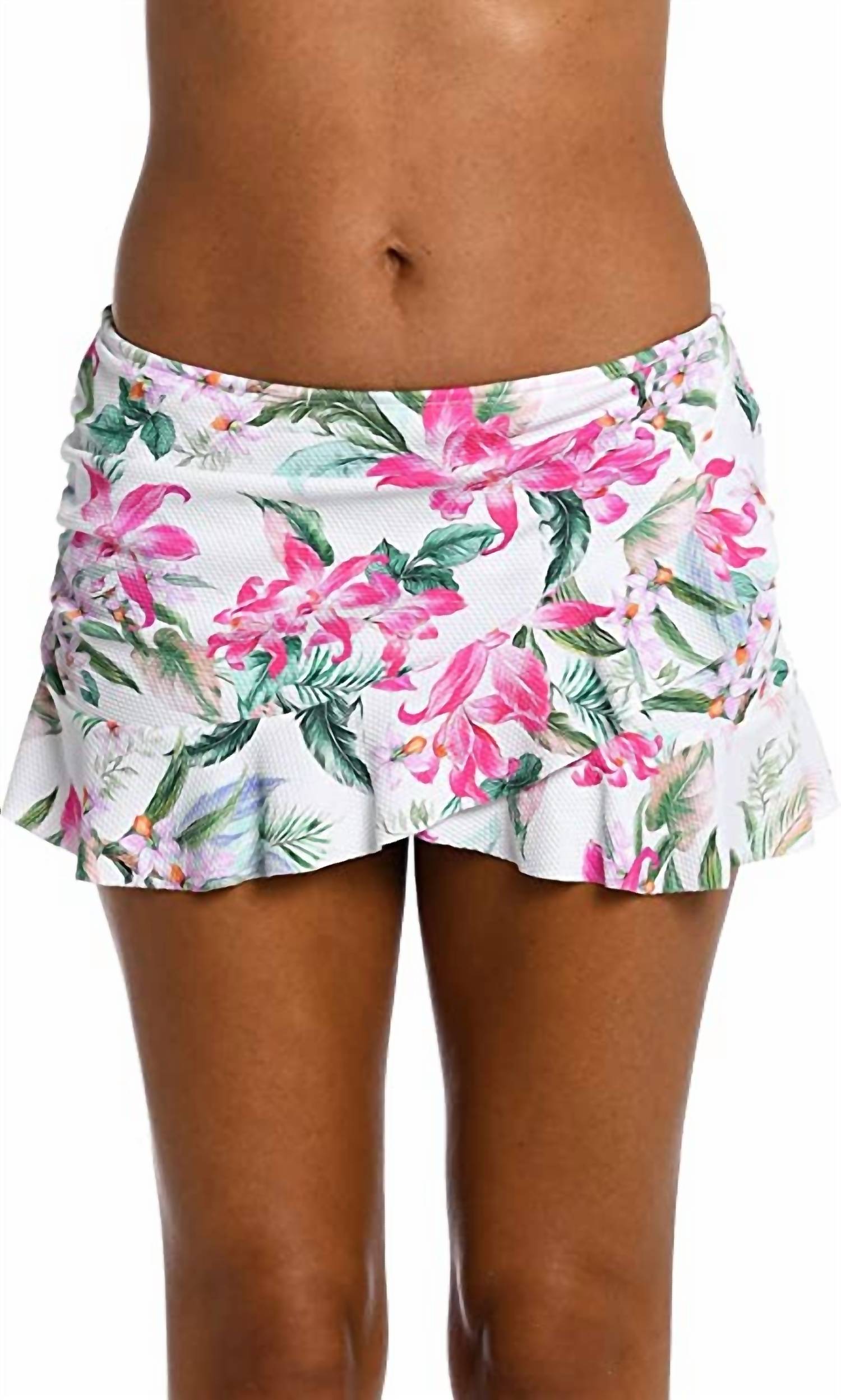 La Blanca - Mystic Palms Skirted Swim Bottom