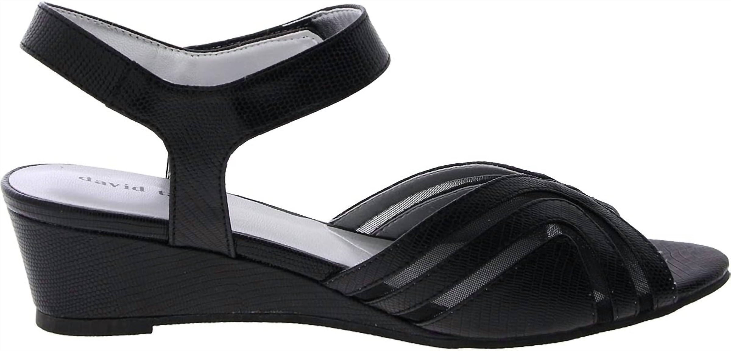 David Tate - Women's Admire Lizard Print Sandals