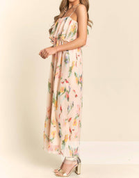 J.Nna - Megan Floral Jumpsuit