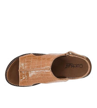 Corkys Footwear Women's Volta Patent Wedge Sandals in caramel - women's heels - alternate view