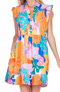Joy Joy - Fantasia print dress