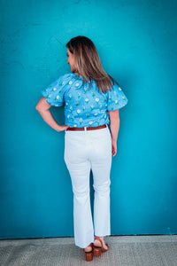 Sugarlips - Jazleen Balloon Sleeve Top