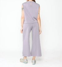 Ripley Rader - Scuba Cropped Wide Leg Pants