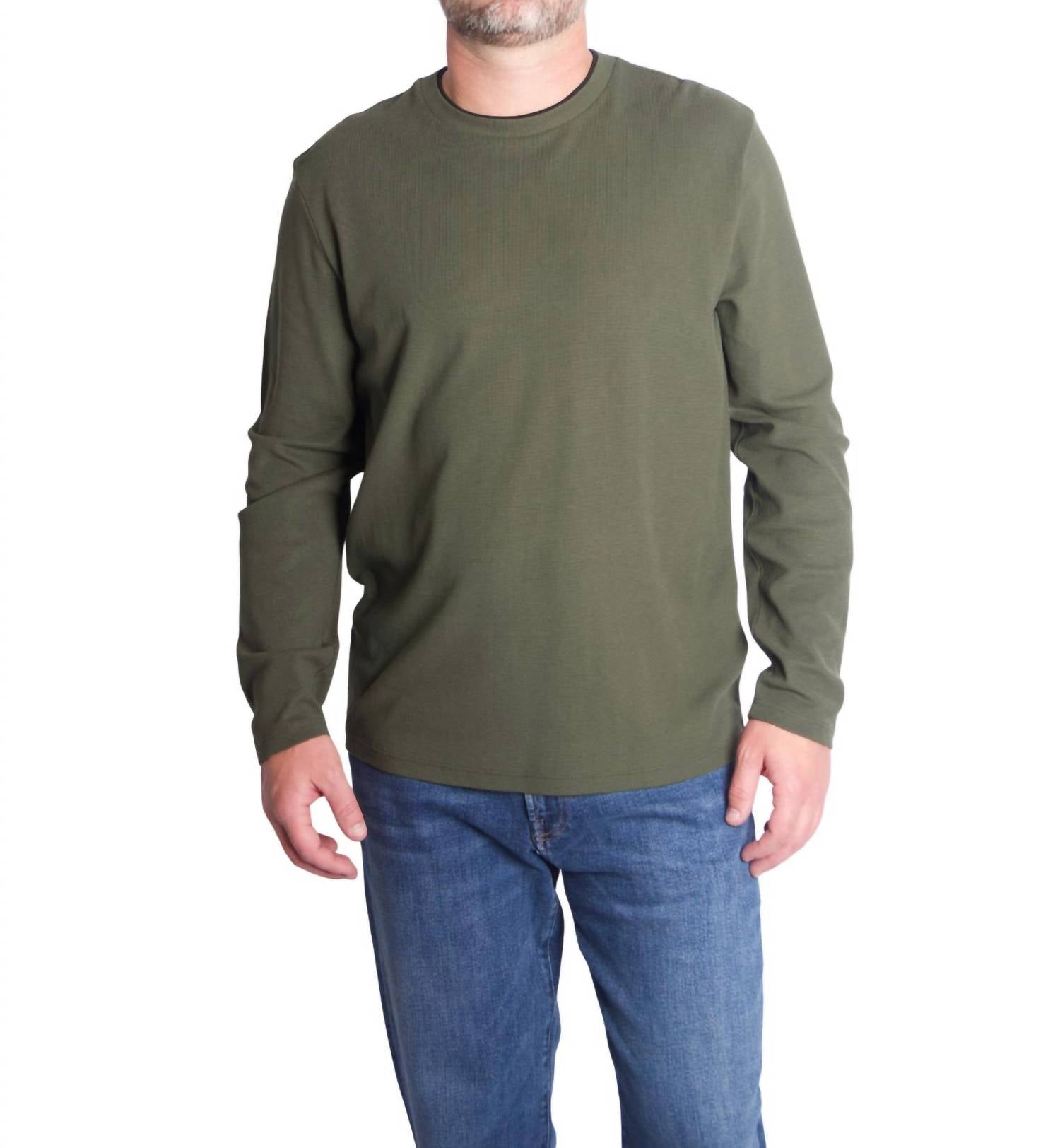 Vince - Micro Waffle Crewneck Top