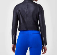 Spanx - Leather-Like Moto Jacket