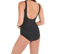 Miraclesuit - Pin Point Oceanus Surplice One Piece Swimsuit