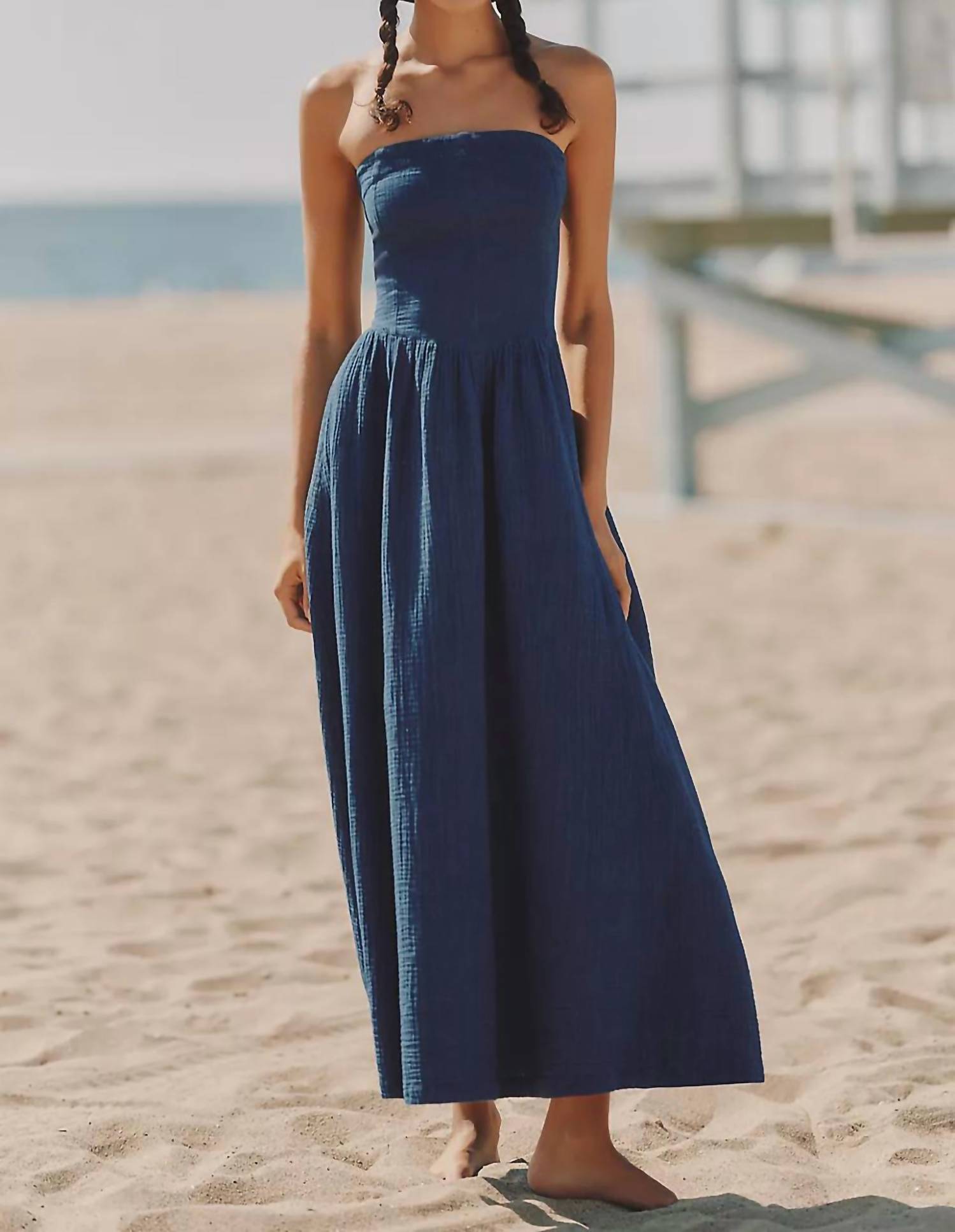Sundays - Runa Strapless Midi Dress