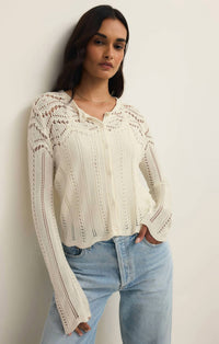 Z Supply - Alycia Crochet Sweater
